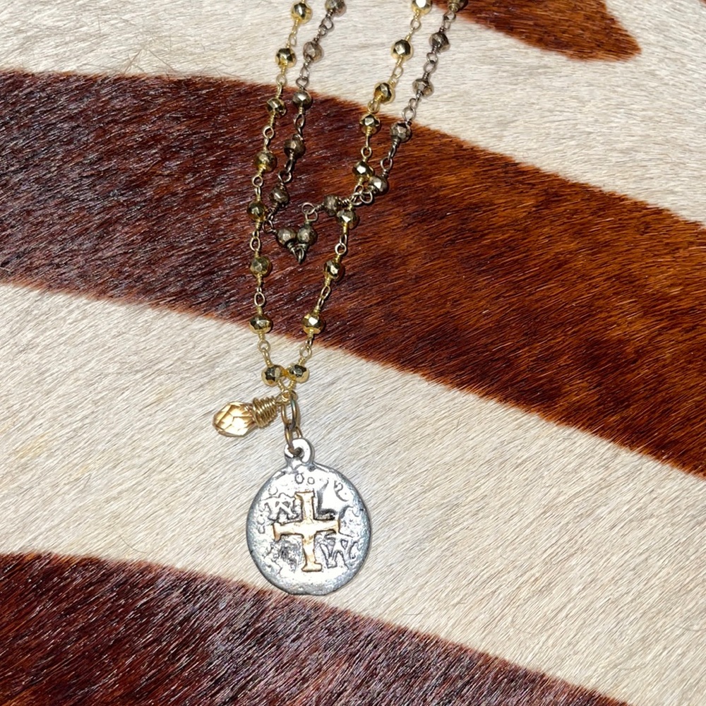Jensa jo’s jewels Two-tone necklace. 16 inches